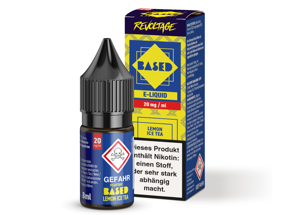 Revoltage - BASED - Hybrid Nikotinsalz Liquid 8 ml Revoltage - BASED - Hybrid Nikotinsalz Liquid 8 ml