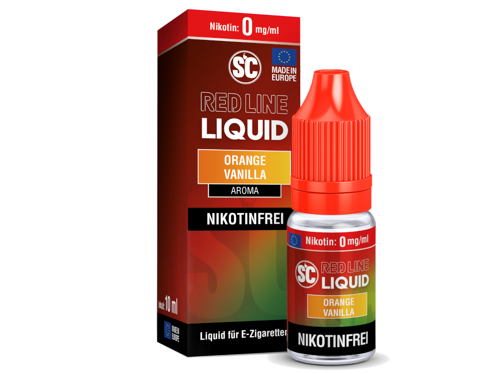SC - Red Line - Orange Vanilla - Nikotinsalz Liquid SC - Red Line - Orange Vanilla - Nikotinsalz Liquid