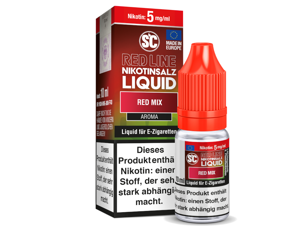 SC - Red Line - Red Mix - Nikotinsalz Liquid SC - Red Line - Red Mix - Nikotinsalz Liquid