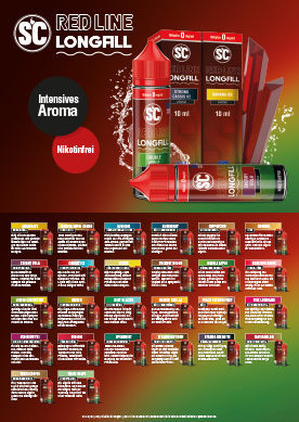 SC Red Line Longfills Liquidkarte