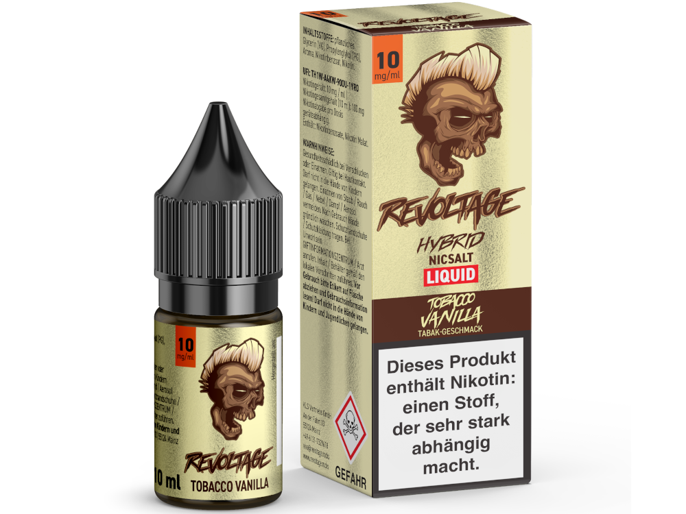 Revoltage - Hybrid Nikotinsalz Liquid Revoltage - Hybrid Nikotinsalz Liquid