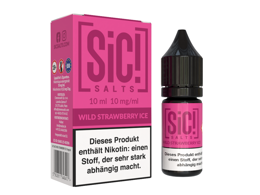 SiC! Salts - Nikotinsalz Liquid SiC! Salts - Nikotinsalz Liquid