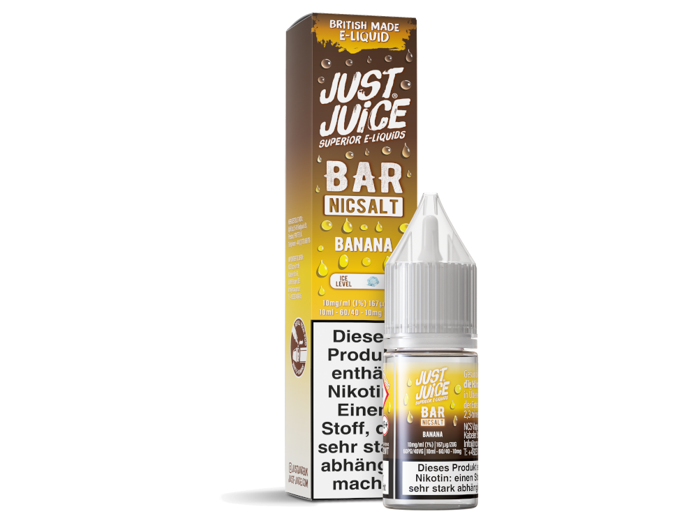Just Juice - Bar - Nikotinsalz Liquid Just Juice - Bar - Nikotinsalz Liquid