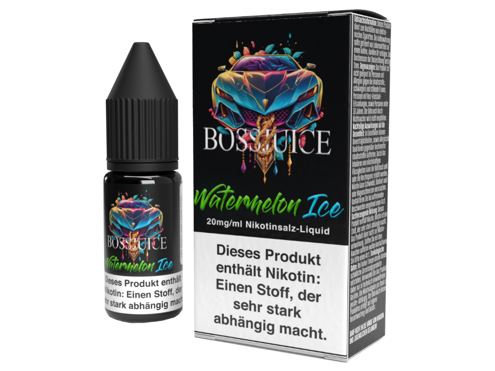 Boss Juice - Watermelon Ice - Nikotinsalz Liquid