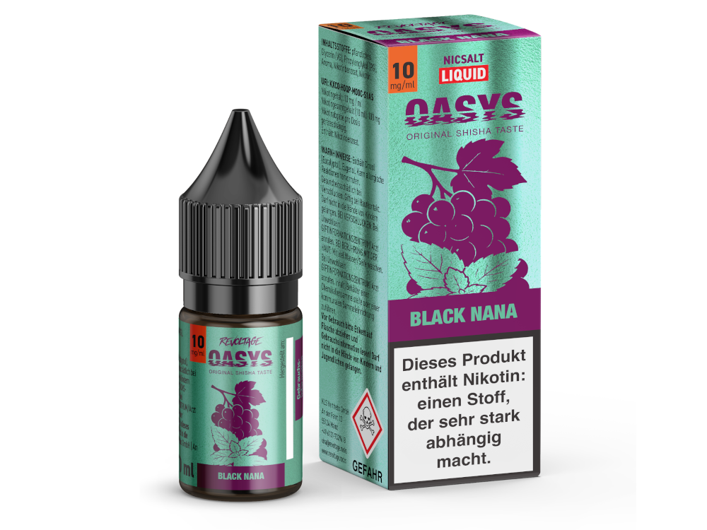 Revoltage - OASYS - Hybrid Nikotinsalz Liquid Revoltage - OASYS - Hybrid Nikotinsalz Liquid