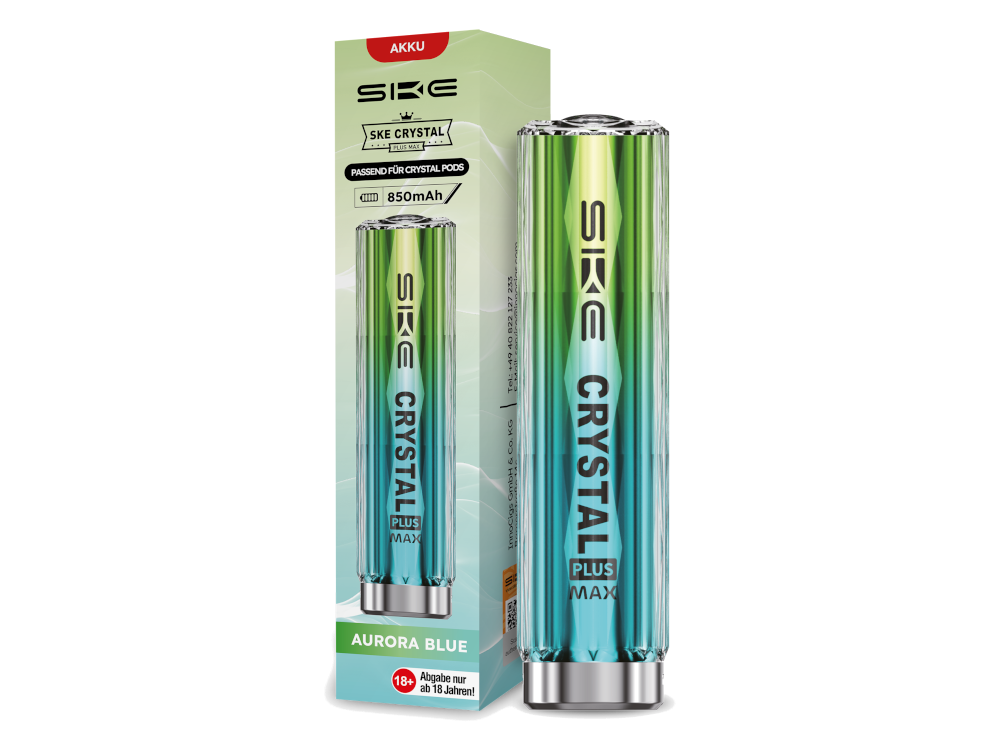 SKE Crystal Plus MAX Akku 850 mAh