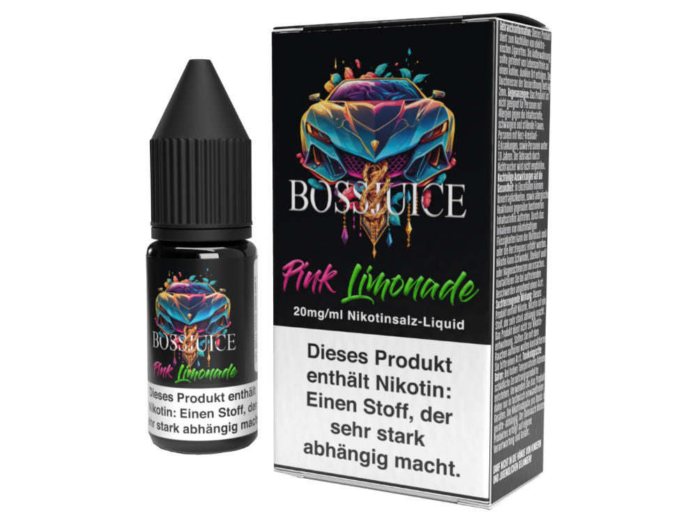 Boss Juice - Pink Limonade - Nikotinsalz Liquid