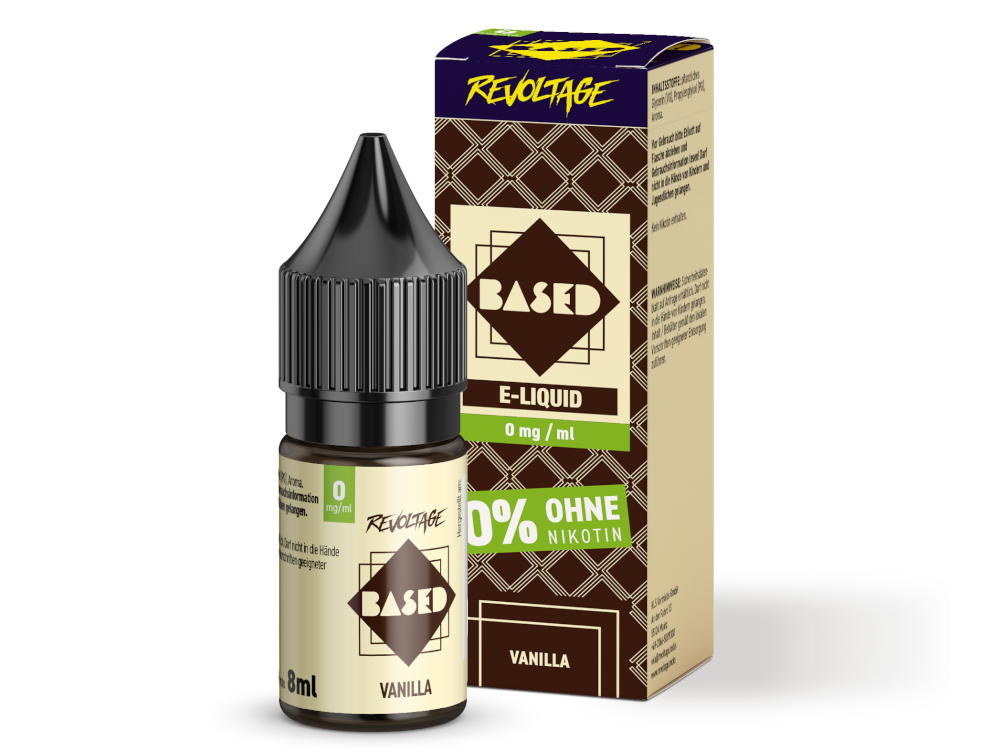 Revoltage - BASED - Hybrid Nikotinsalz Liquid 8 ml Revoltage - BASED - Hybrid Nikotinsalz Liquid 8 ml