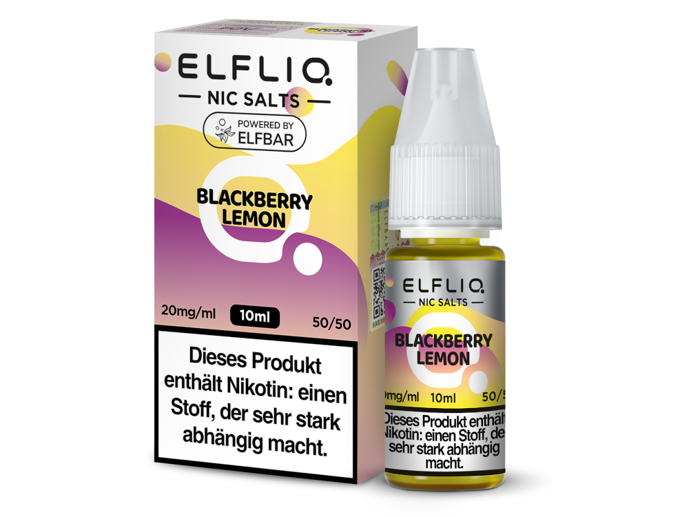 ELFLIQ - Blackberry Lemon - Nikotinsalz Liquid