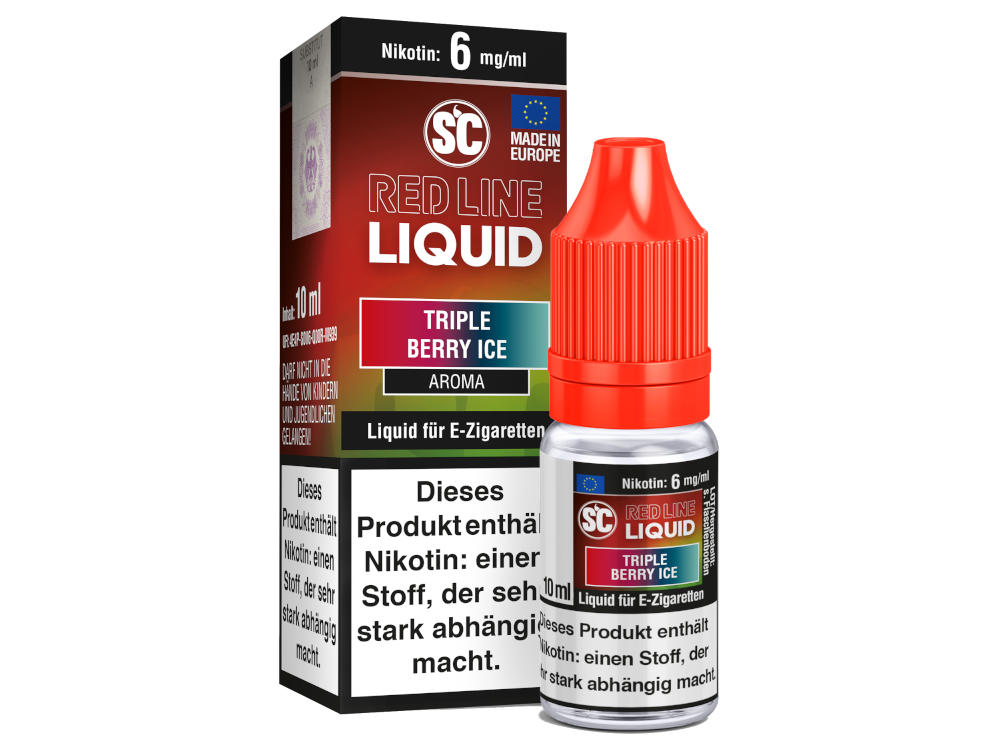 SC - Red Line Nikotin - Triple Berry Ice SC - Red Line Nikotin - Triple Berry Ice