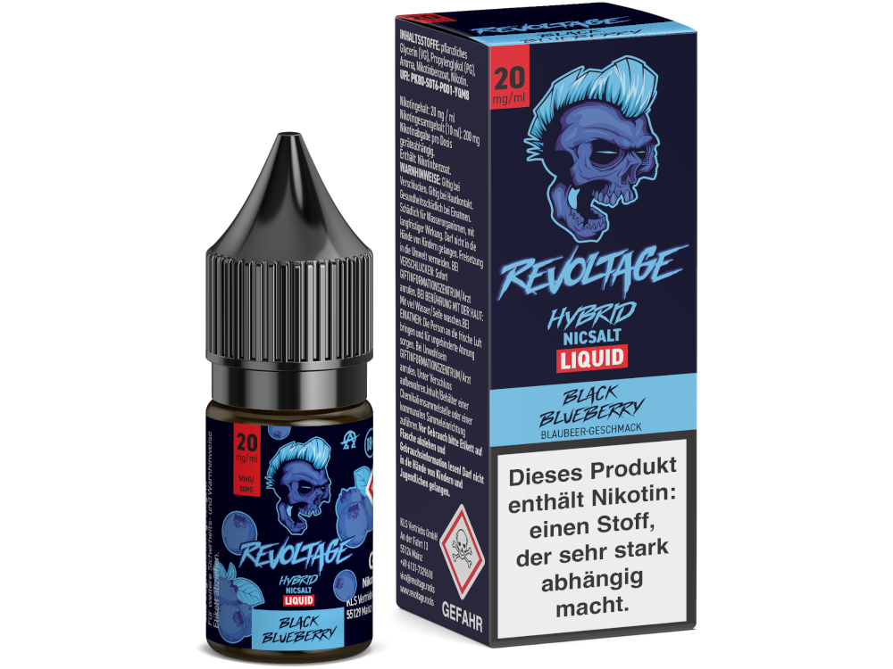 Revoltage - Hybrid Nikotinsalz Liquid Revoltage - Hybrid Nikotinsalz Liquid