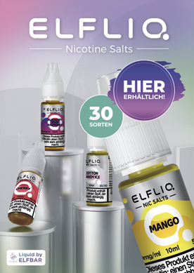 ELFLIQ NicSalts Poster