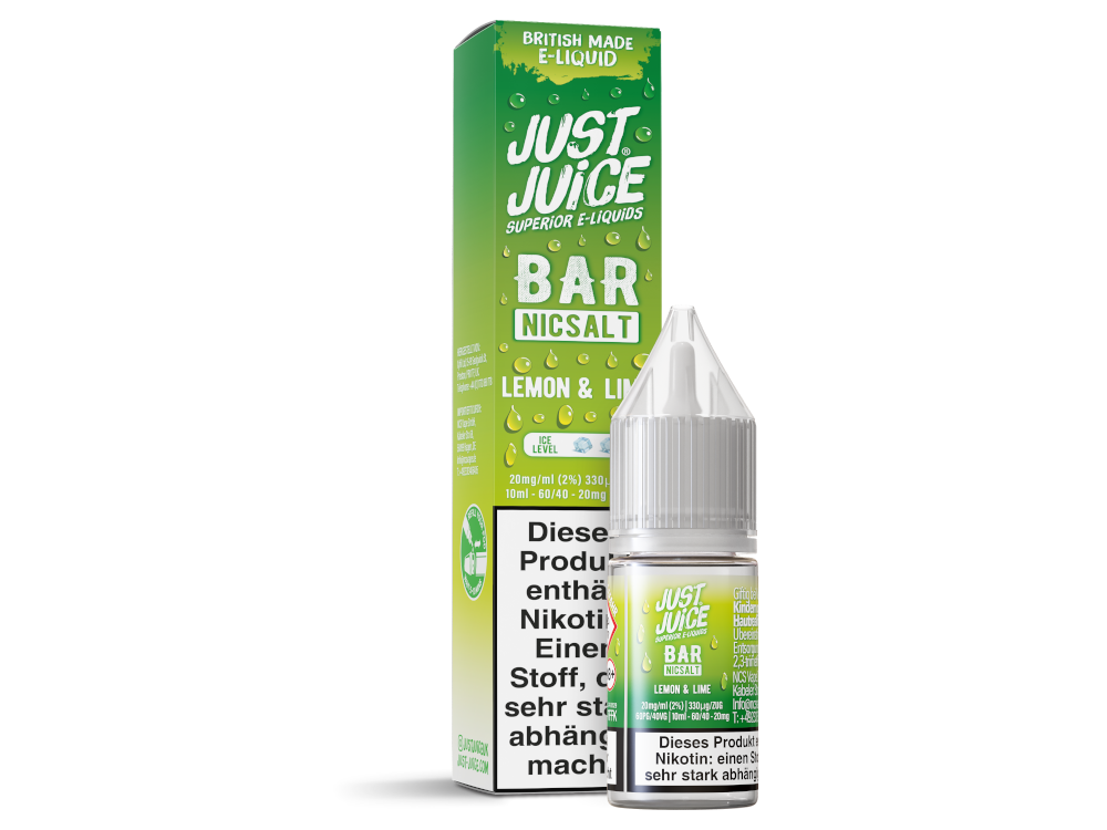 Just Juice - Bar - Nikotinsalz Liquid Just Juice - Bar - Nikotinsalz Liquid