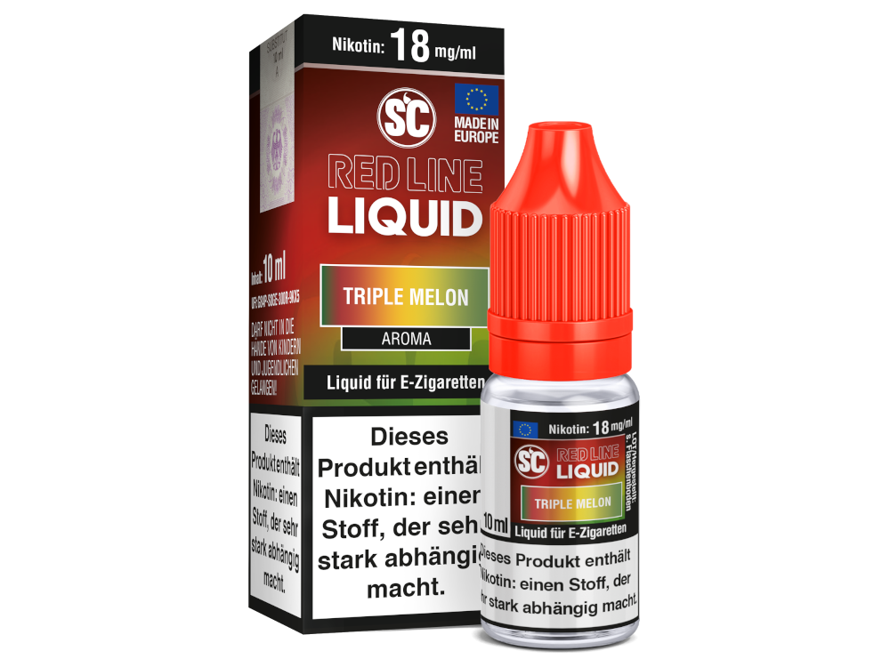 SC - Red Line Nikotin - Triple Melon