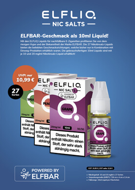 Elfbar Elfliq Nicsalts