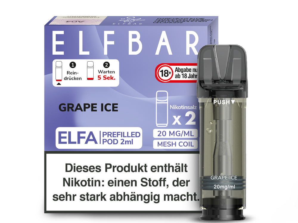Elfbar Elfa Pod (2 Stück pro Packung)