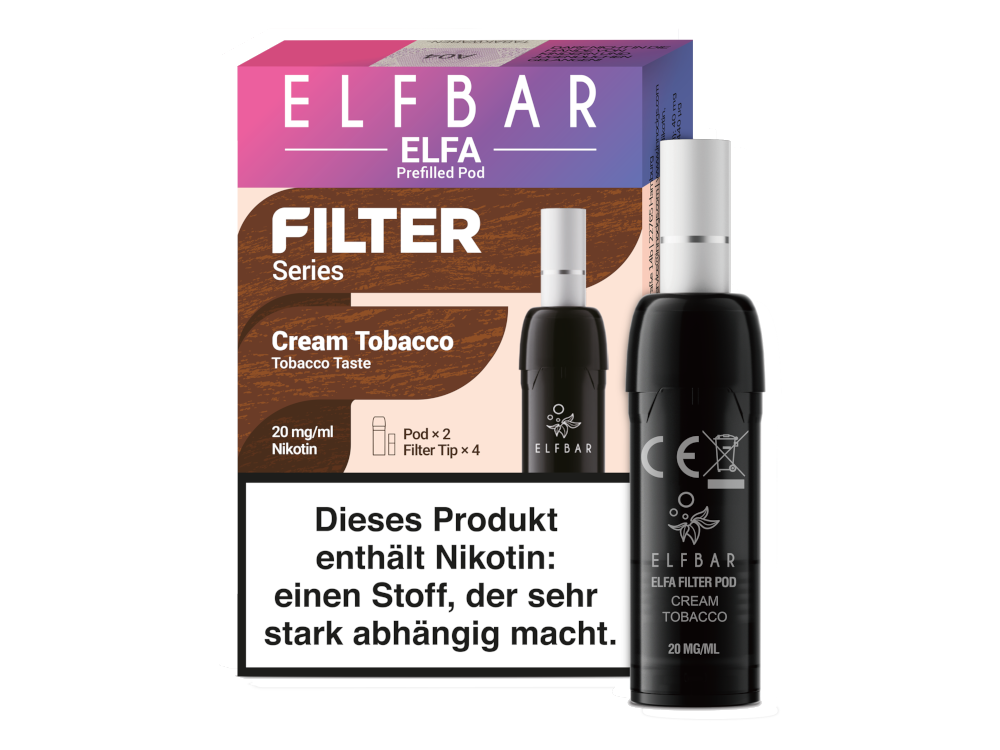 Elfbar Elfa Pod - Filter Series (2 Stück pro Packung)