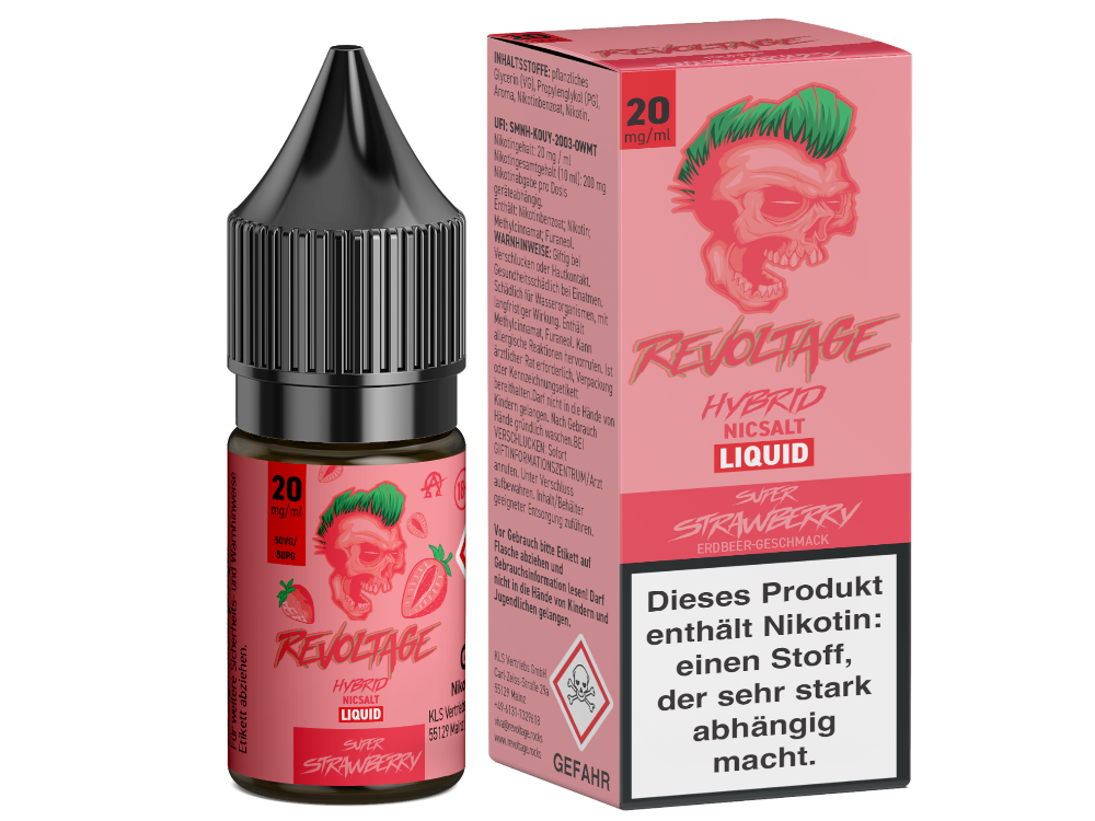 Revoltage - Hybrid Nikotinsalz Liquid Revoltage - Hybrid Nikotinsalz Liquid