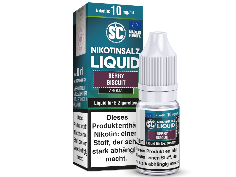 SC - Berry Biscuit - Nikotinsalz Liquid SC - Berry Biscuit - Nikotinsalz Liquid