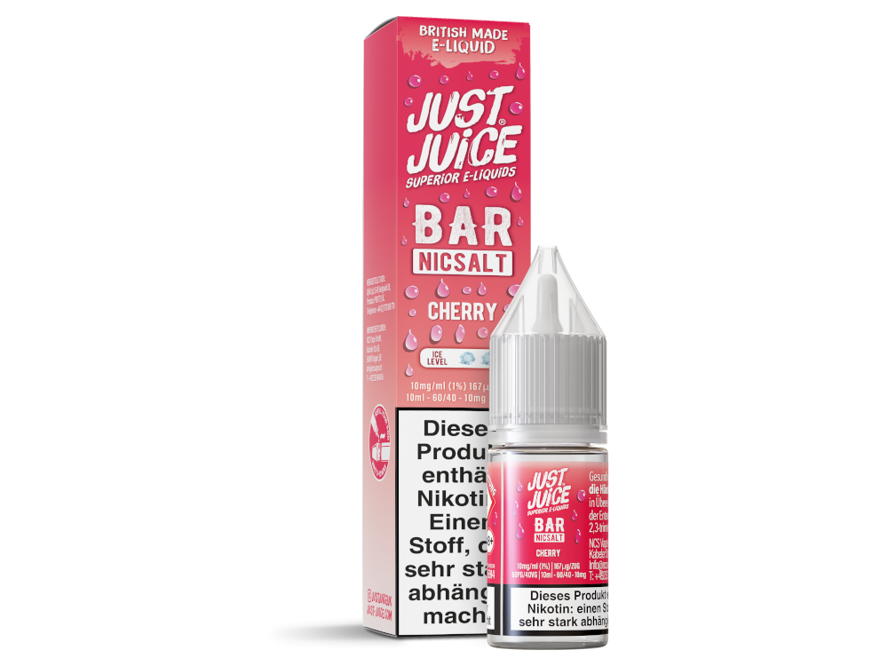 Just Juice - Bar - Nikotinsalz Liquid Just Juice - Bar - Nikotinsalz Liquid