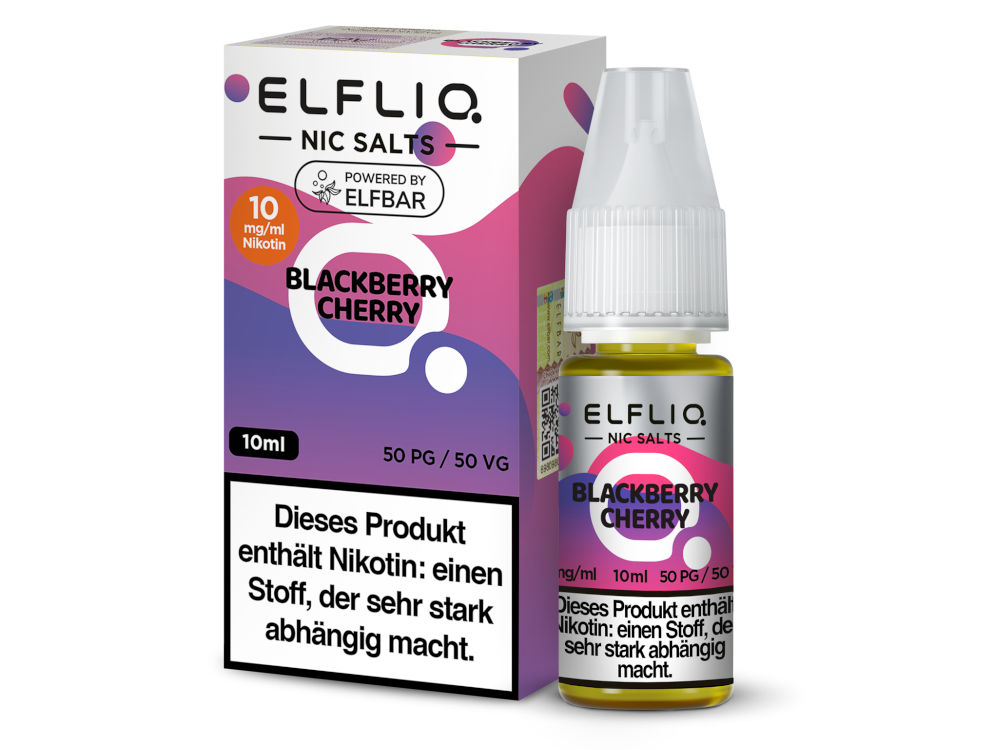 ELFLIQ - Blackberry Cherry - Nikotinsalz Liquid ELFLIQ - Blackberry Cherry - Nikotinsalz Liquid