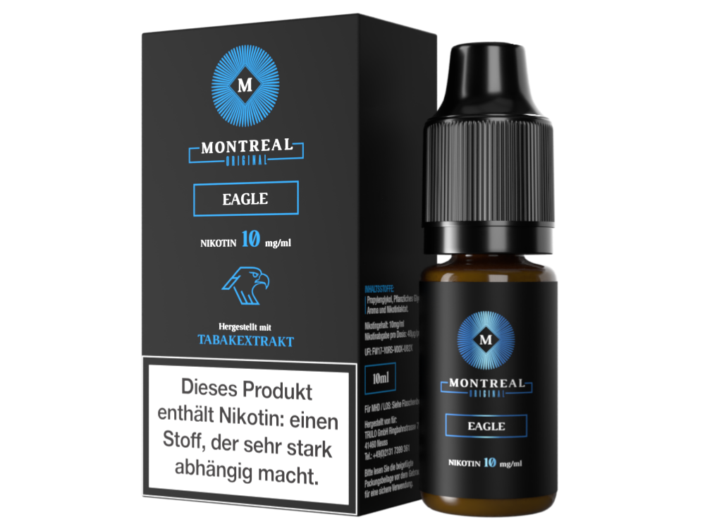 Montreal Original - Nikotinsalz Liquid Montreal Original - Nikotinsalz Liquid