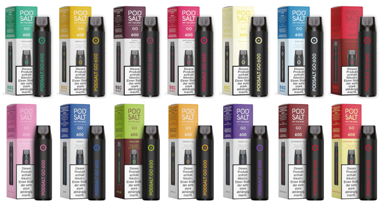 Pod Salt Go 600 Einweg E-Zigarette