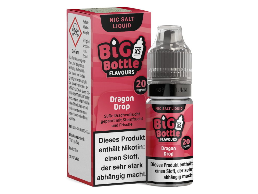 Big Bottle - Dragon Drop - Nikotinsalz Liquid Big Bottle - Dragon Drop - Nikotinsalz Liquid