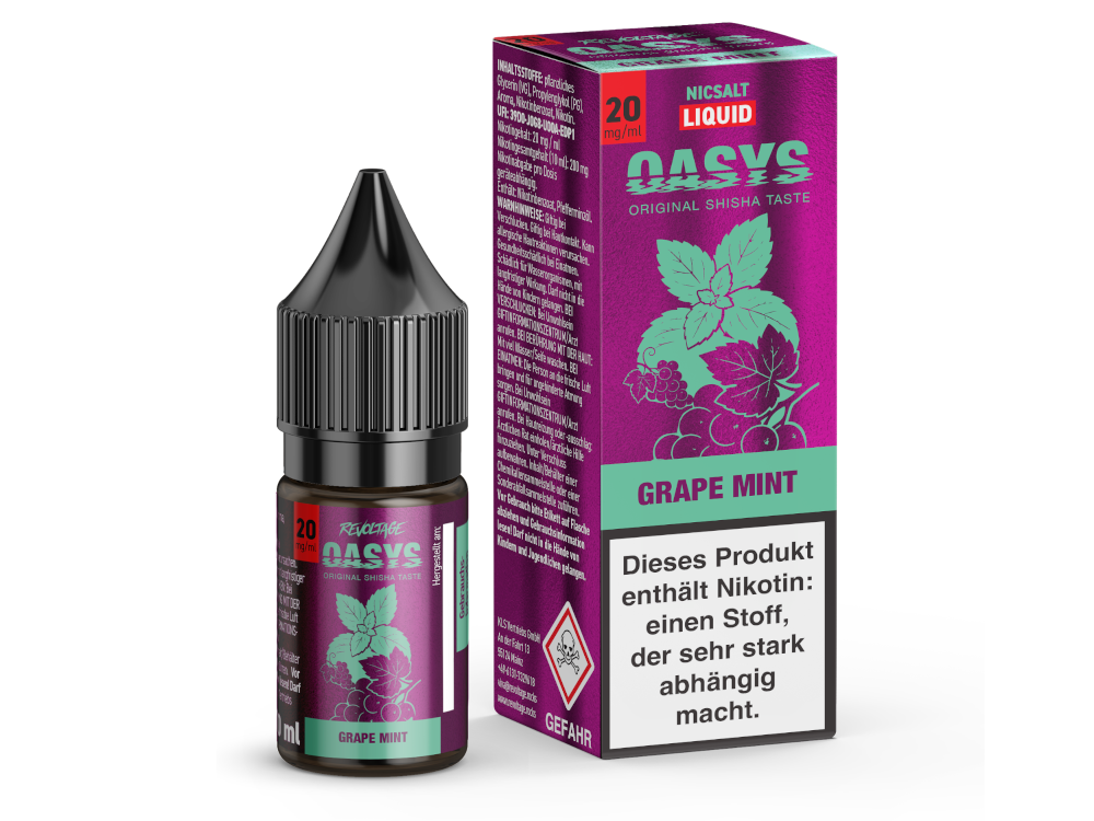 Revoltage - OASYS - Hybrid Nikotinsalz Liquid Revoltage - OASYS - Hybrid Nikotinsalz Liquid