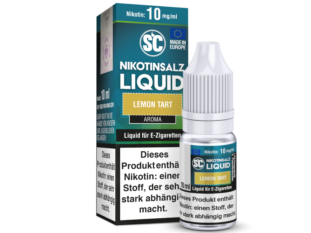 SC - Lemon Tart - Nikotinsalz Liquid SC - Lemon Tart - Nikotinsalz Liquid
