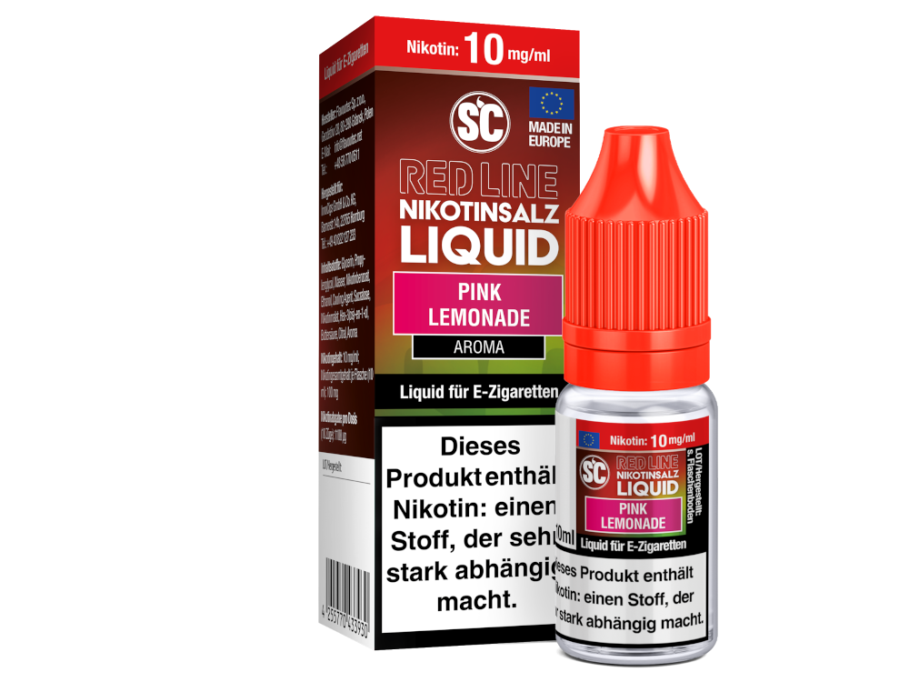 SC - Red Line - Pink Lemonade - Nikotinsalz Liquid SC - Red Line - Pink Lemonade - Nikotinsalz Liquid