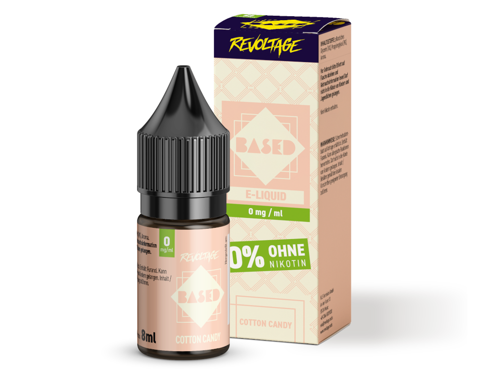 Revoltage - BASED - Hybrid Nikotinsalz Liquid 8 ml Revoltage - BASED - Hybrid Nikotinsalz Liquid 8 ml