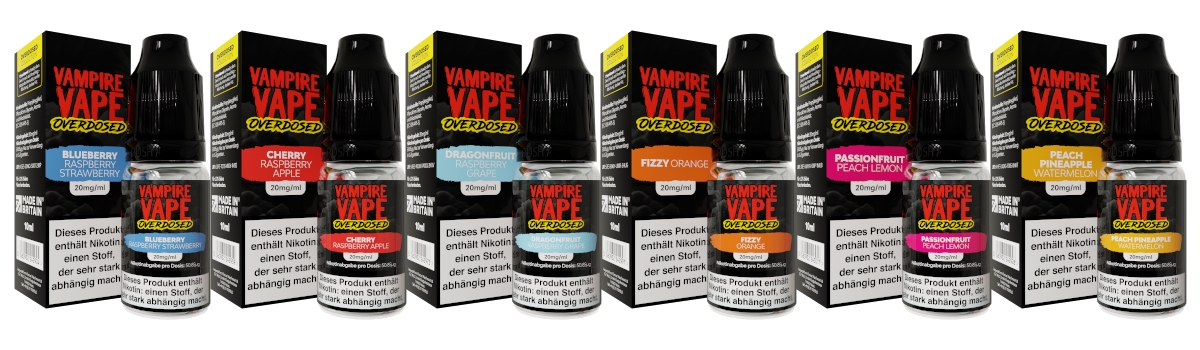 Vampire Vape - Overdosed - Nikotinsalz Liquid
