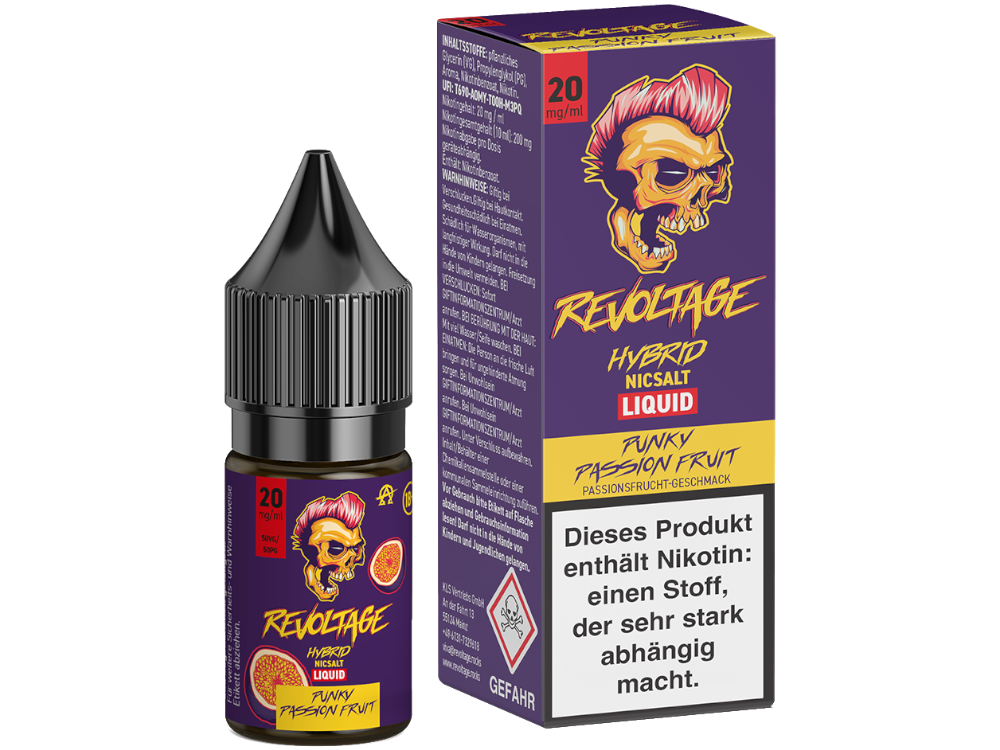 Revoltage - Hybrid Nikotinsalz Liquid Revoltage - Hybrid Nikotinsalz Liquid