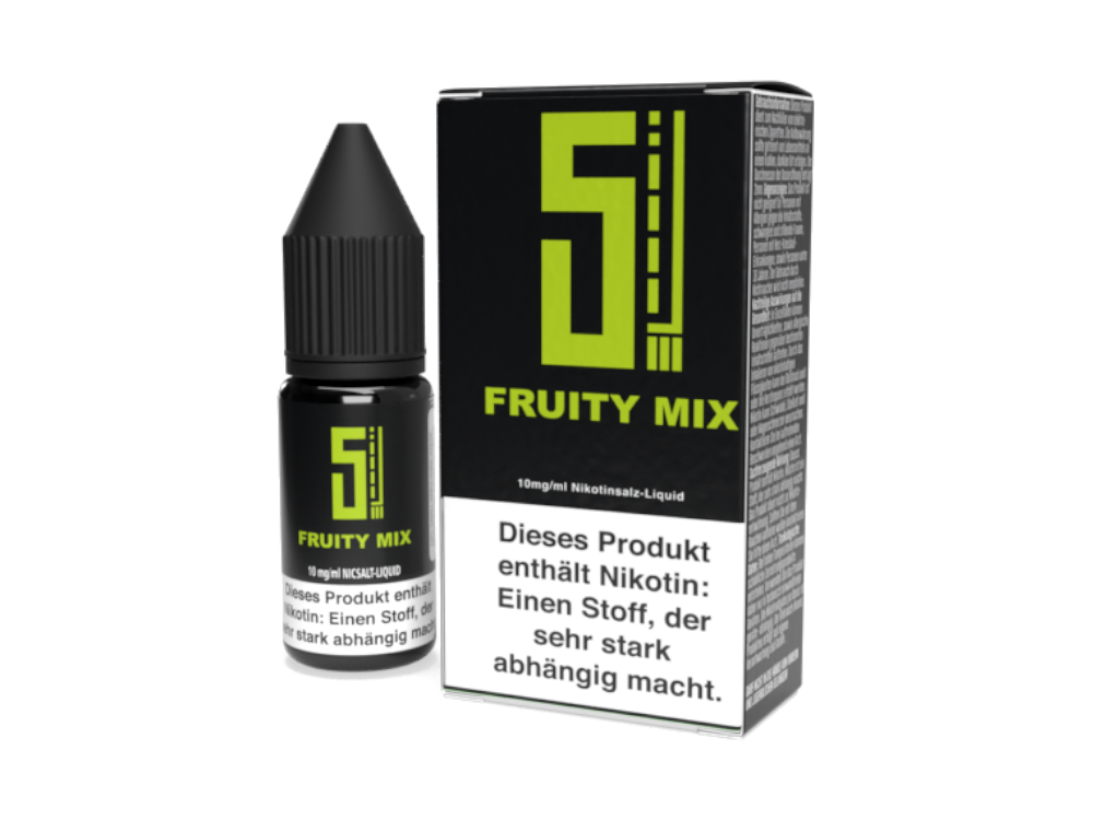 5EL - Fruity Mix - Nikotinsalz Liquid 5EL - Fruity Mix - Nikotinsalz Liquid