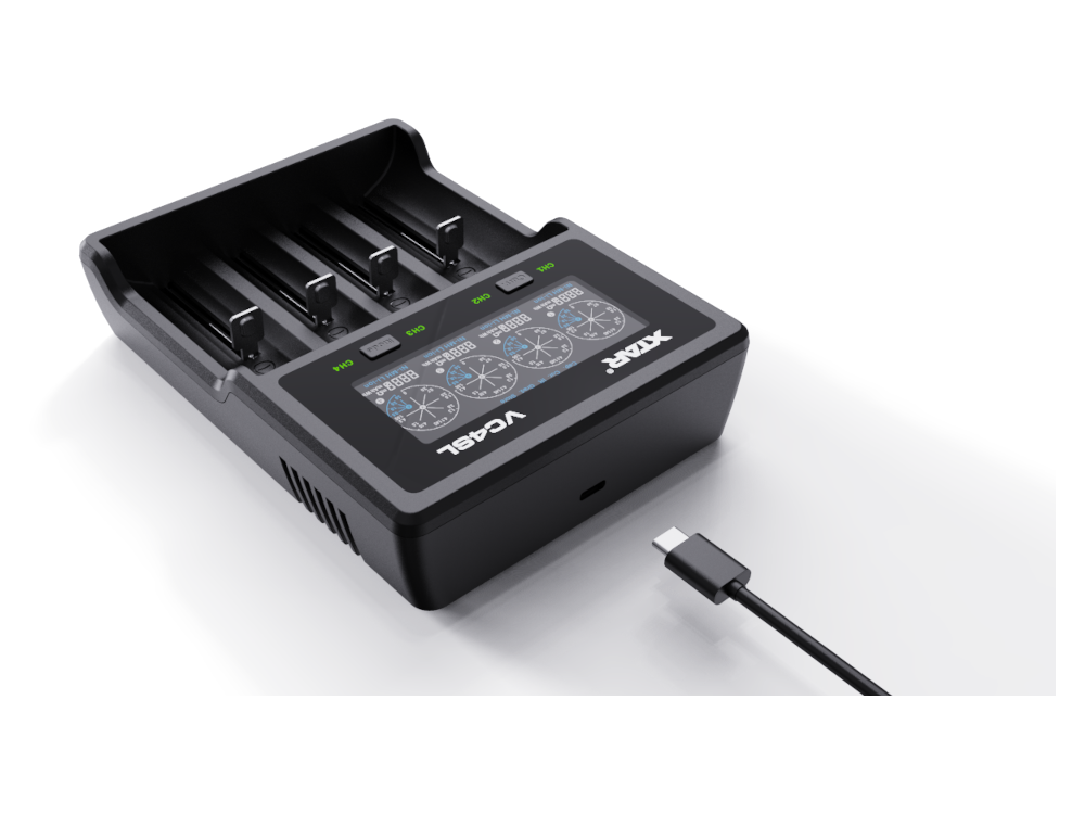 XTAR VC4SL Ladegerät XTAR VC4SL Ladegerät