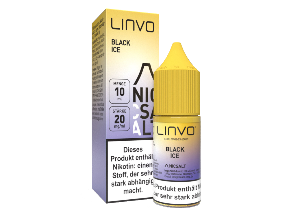 Linvo - Black Ice - Nikotinsalz Liquid