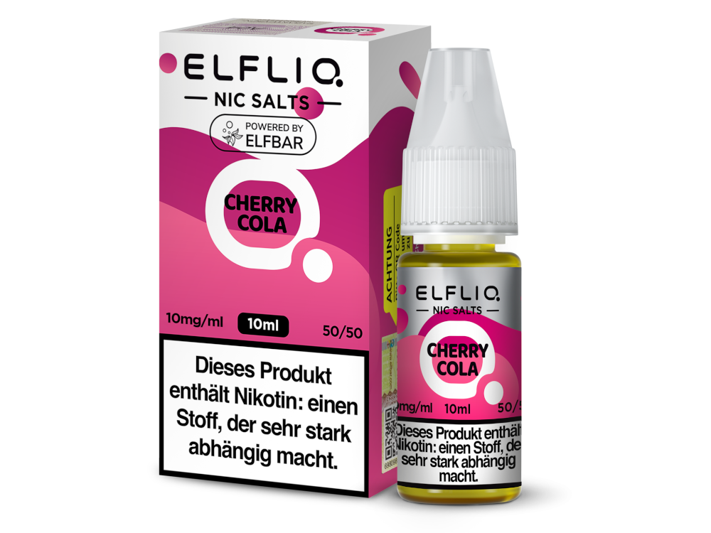 ELFLIQ - Cherry Cola - Nikotinsalz Liquid ELFLIQ - Cherry Cola - Nikotinsalz Liquid