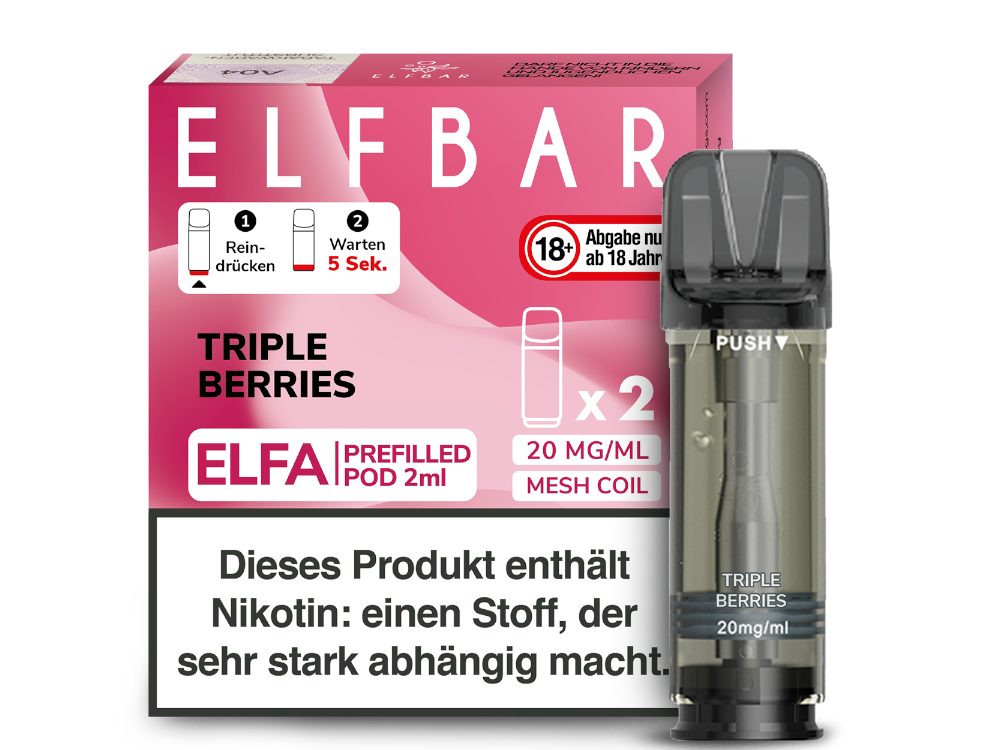 Elfbar Elfa Pod (2 Stück pro Packung) Elfbar Elfa Pod (2 Stück pro Packung)