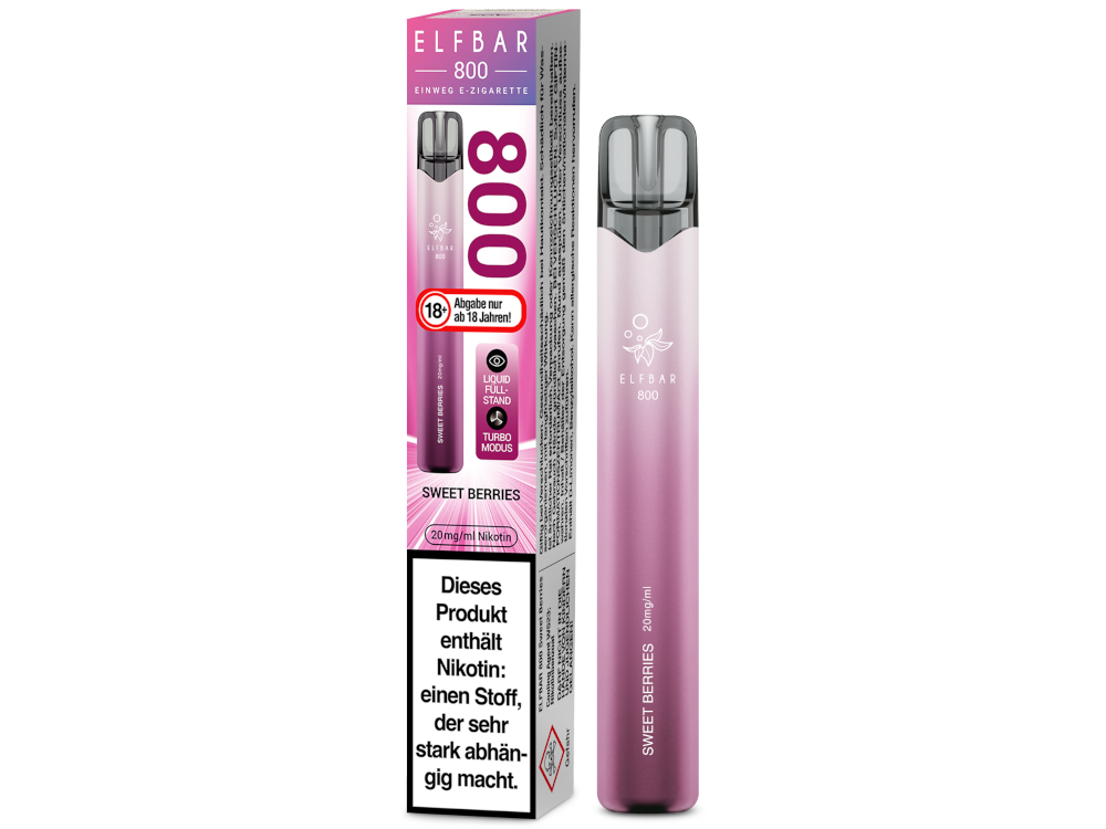Elfbar 800 Einweg E-Zigarette Elfbar 800 Einweg E-Zigarette