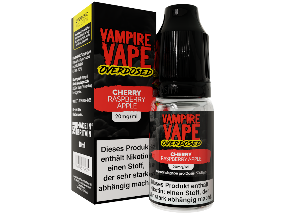 Vampire Vape - Overdosed - Nikotinsalz Liquid