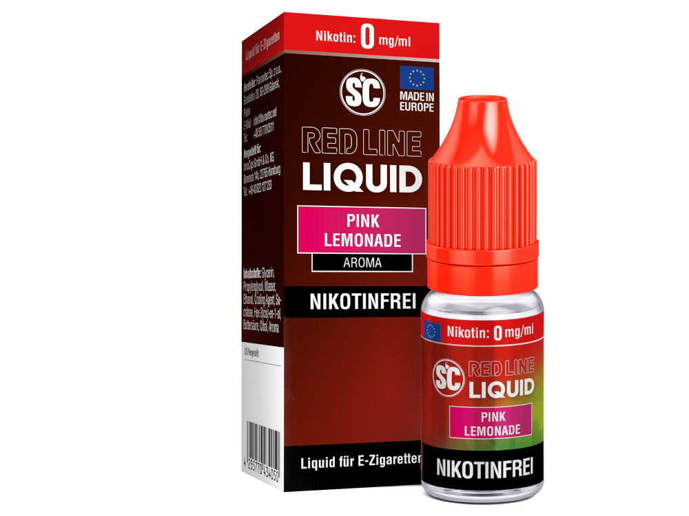 SC - Red Line - Pink Lemonade - Nikotinsalz Liquid SC - Red Line - Pink Lemonade - Nikotinsalz Liquid