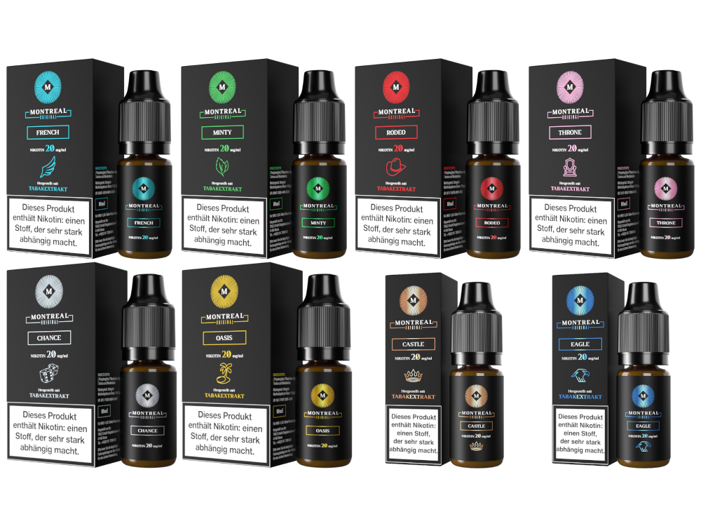 Montreal Original - Nikotinsalz Liquid Montreal Original - Nikotinsalz Liquid