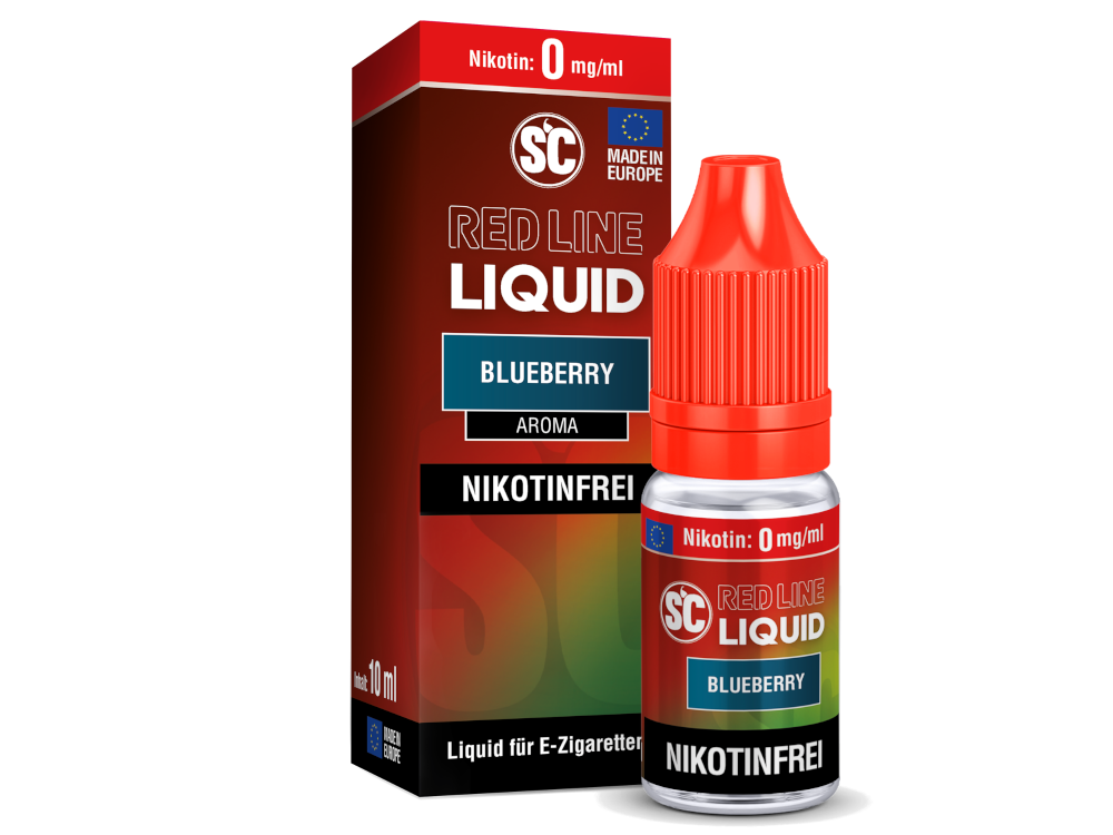 SC - Red Line - Blueberry - Nikotinsalz Liquid SC - Red Line - Blueberry - Nikotinsalz Liquid