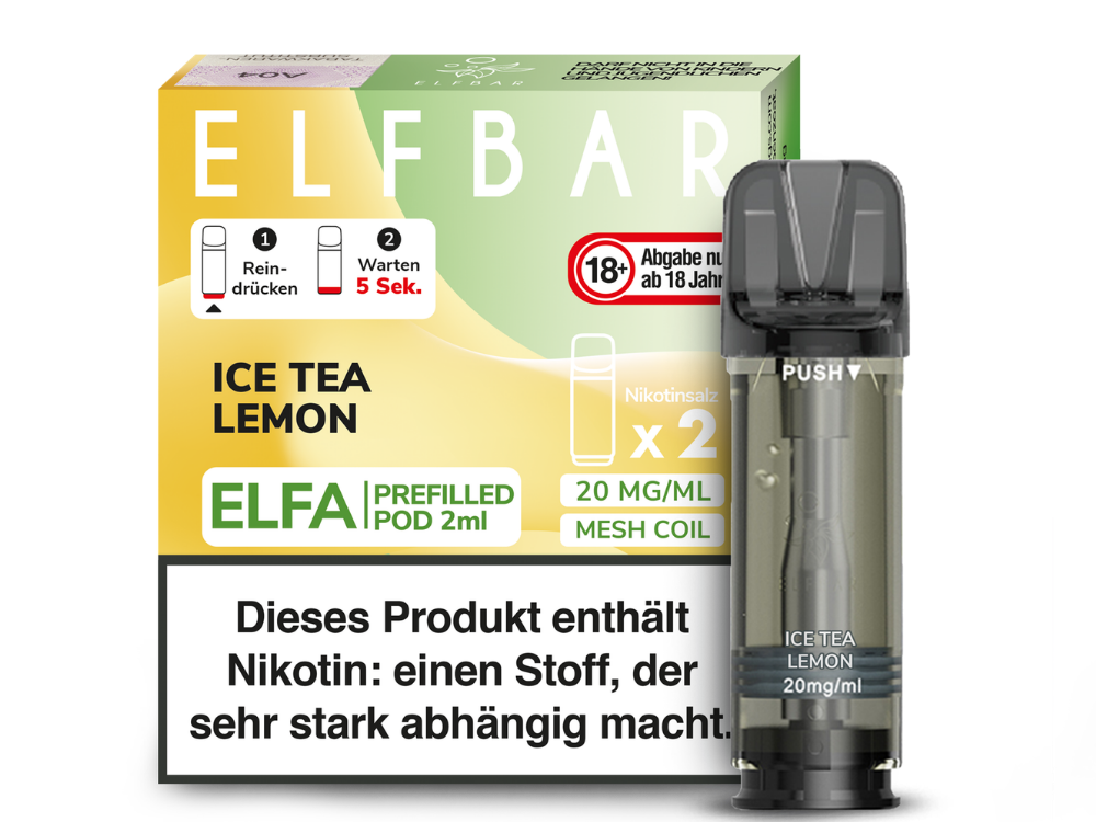 Elfbar Elfa Pod (2 Stück pro Packung) Elfbar Elfa Pod (2 Stück pro Packung)