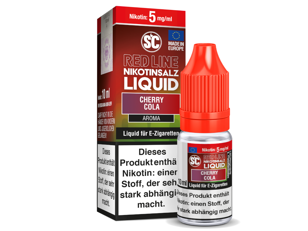 SC - Red Line - Cherry Cola - Nikotinsalz Liquid SC - Red Line - Cherry Cola - Nikotinsalz Liquid