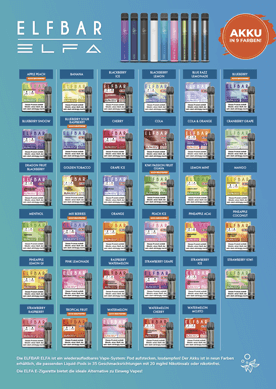 Elfbar Elfa Liquidkarte