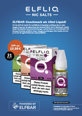 Elfbar Elfliq Nicsalts