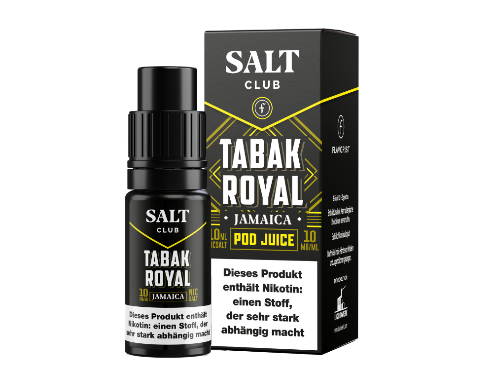 Salt Club - Flavorist Tabak Royal - Nikotinsalz Liquid Salt Club - Flavorist Tabak Royal - Nikotinsalz Liquid