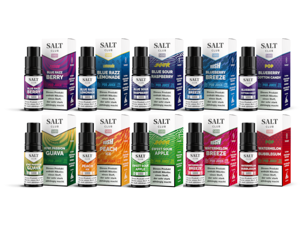 Salt Club - 5000 - Nikotinsalz Liquid